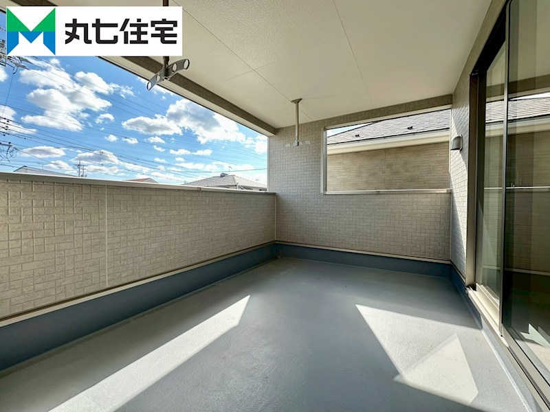 蒲郡市豊岡町平田門　第8② 現地写真（バルコニー）