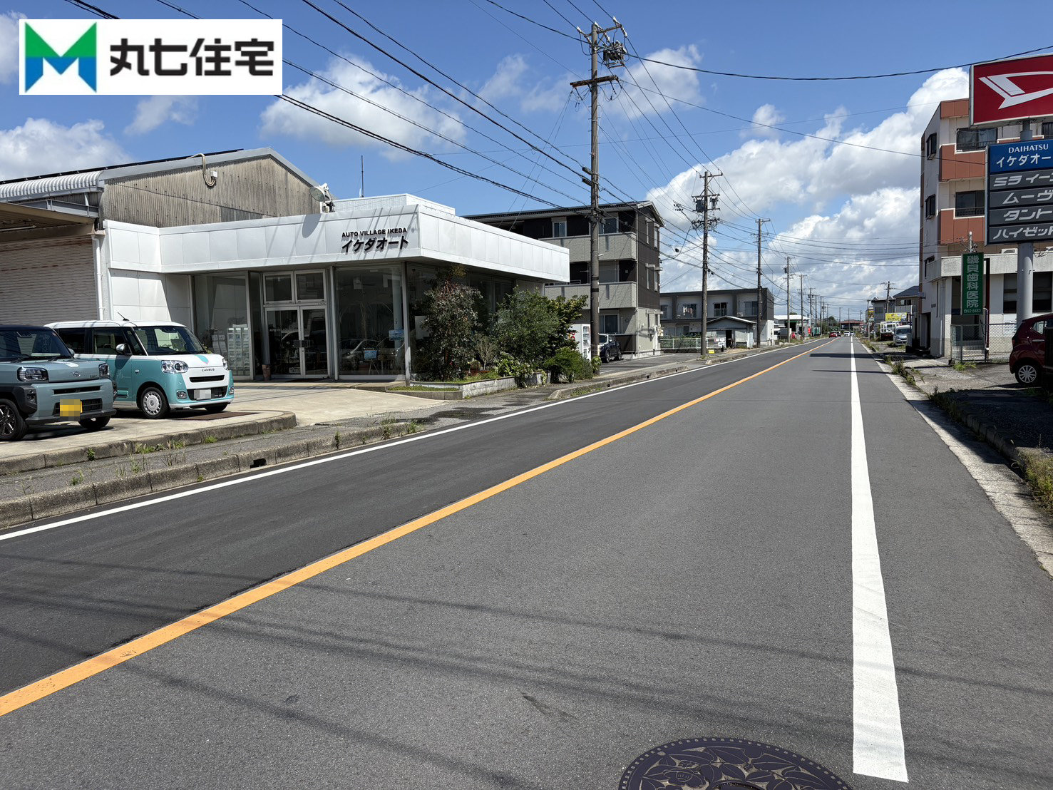 幸田第33菱池　１号棟 現地写真（前面道路含む現地写真）