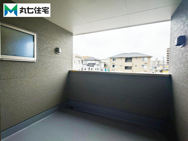 幸田第33菱池　１号棟 現地写真（バルコニー）