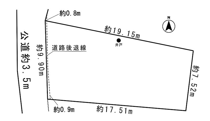 蒲郡市形原町佃12番2、12番5 間取図・土地図