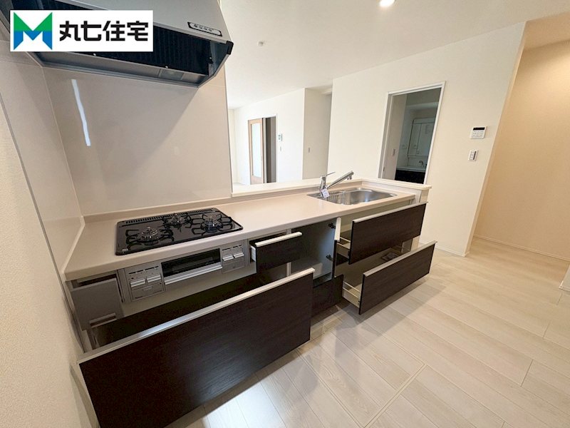 蒲郡市竹谷町井瀬木　2号棟 内観写真（キッチン）