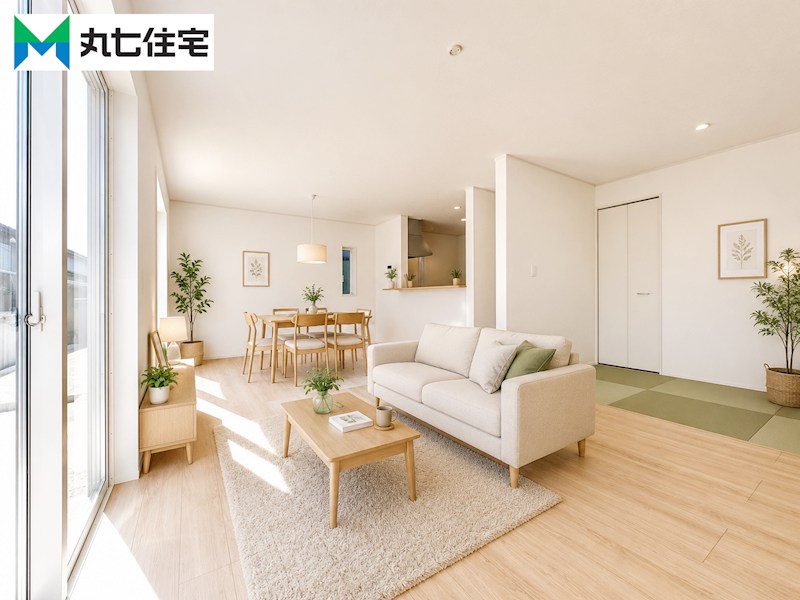 蒲郡市大塚町第13　丸山　2号棟  内観写真（リビング）
