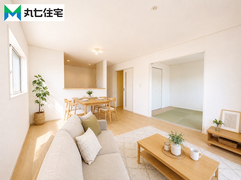 蒲郡市竹島町第4　2号棟  内観写真（リビング）