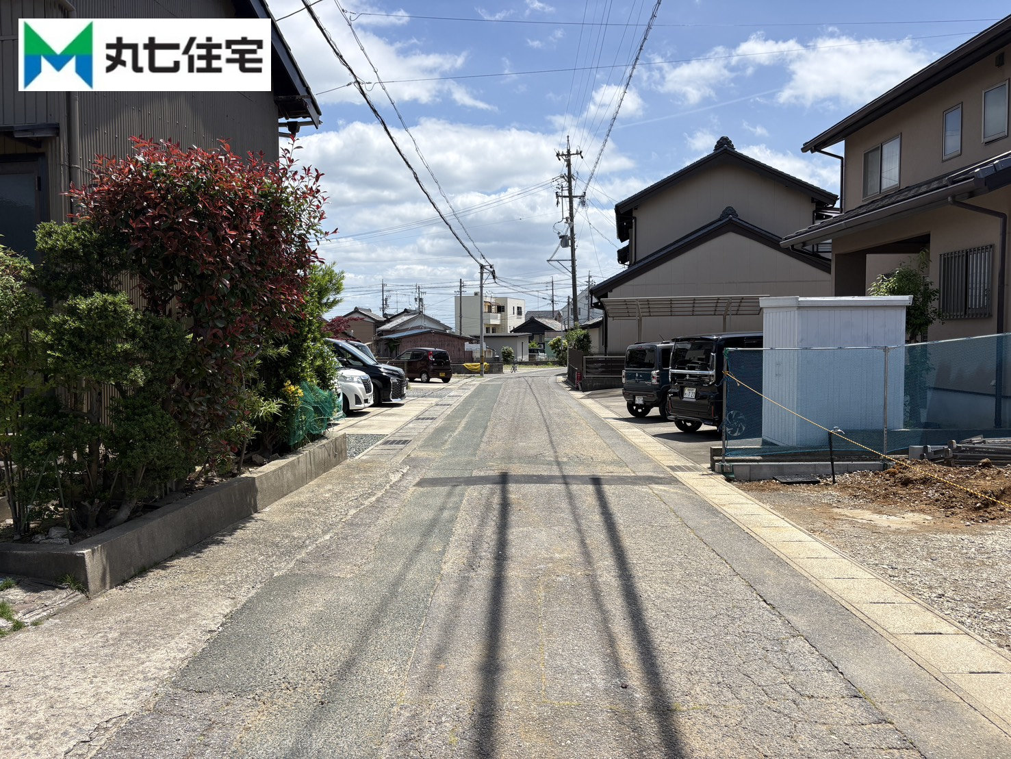 蒲郡市形原町石橋　1号棟 現地写真（前面道路含む現地写真）