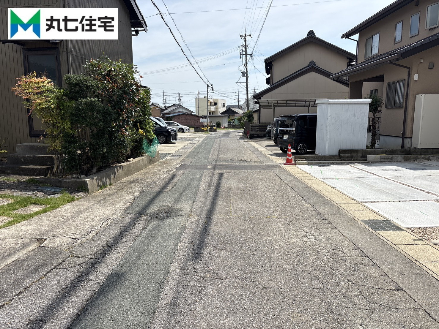 蒲郡市形原町石橋　1号棟 現地写真（前面道路含む現地写真）