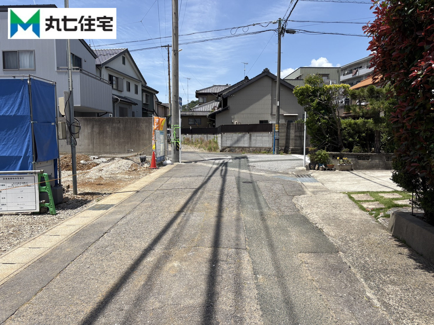 蒲郡市形原町石橋　1号棟 現地写真（前面道路含む現地写真）
