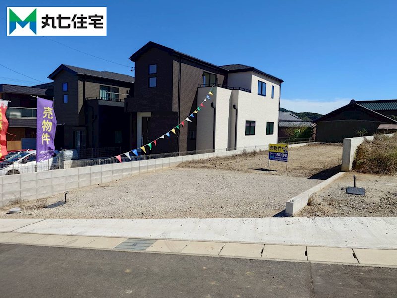 額田郡幸田町大字深溝字上山村13番1【①】、13番3【②】　①区画 現地写真