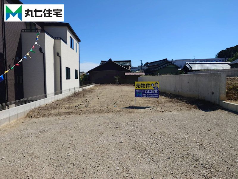 額田郡幸田町大字深溝字上山村13番1【①】、13番3【②】　①区画 現地写真