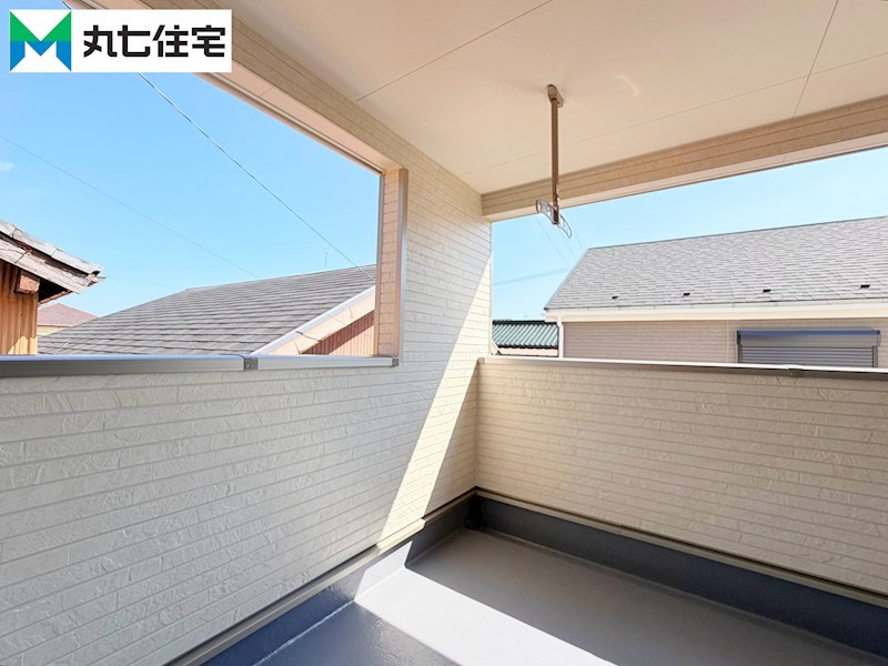 蒲郡市三谷町第13　七舗　1号棟 現地写真（バルコニー）