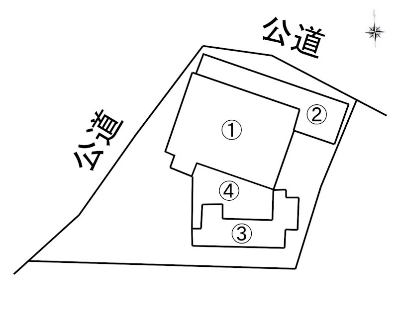 蒲郡市形原町森口26番地3 間取図・土地図