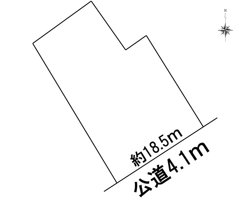 豊川市中条町１丁目16番  間取図・土地図