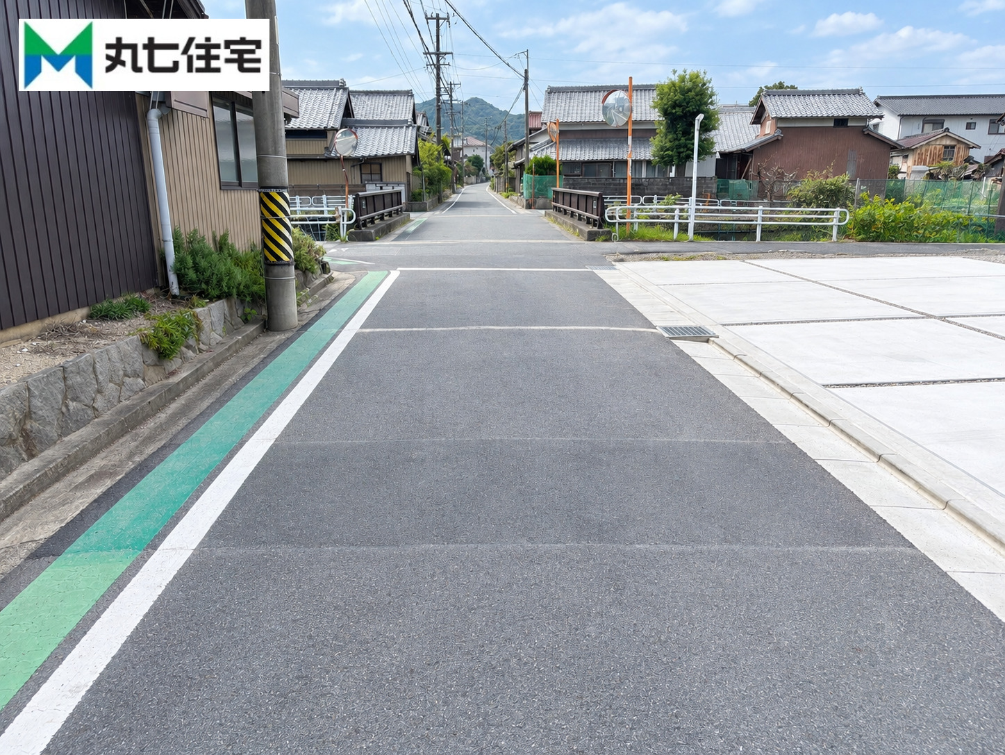 幸田町野場城東　1号棟 現地写真（前面道路含む現地写真）