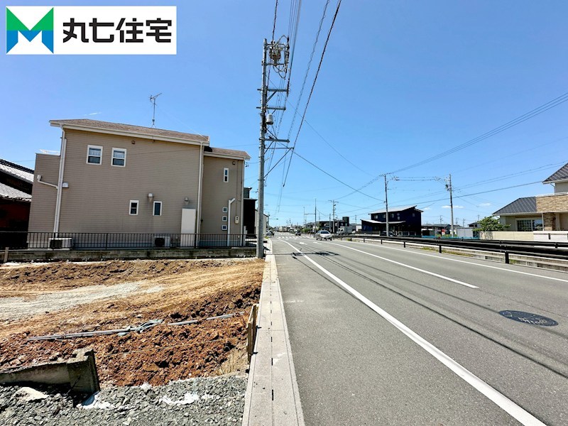 豊橋市牟呂町八王子66番より分筆  現地写真（前面道路含む現地写真）