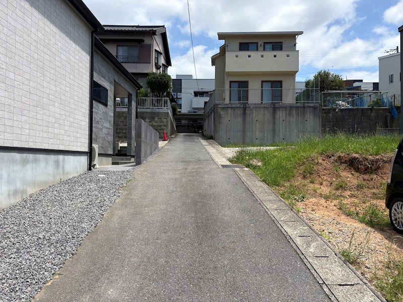 額田郡幸田町大字菱池字欠間36番5 現地写真（前面道路含む現地写真）