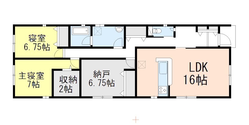 蒲郡市豊岡町第9　上前田 間取図・土地図