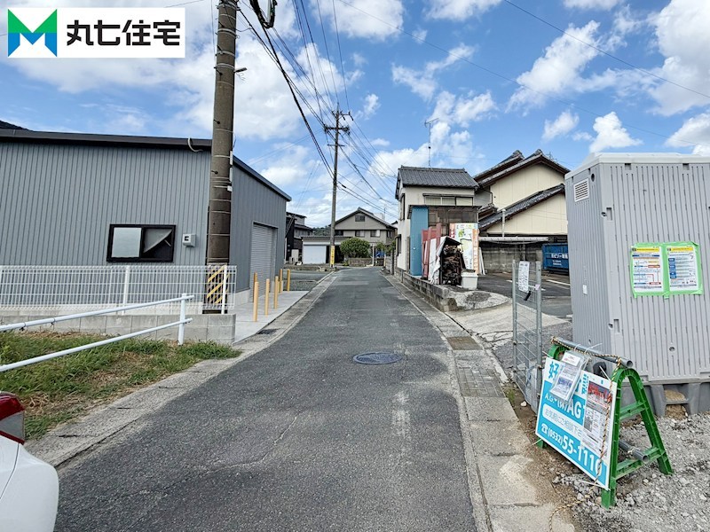 蒲郡市大塚町第14 勝川 現地写真（前面道路含む現地写真）