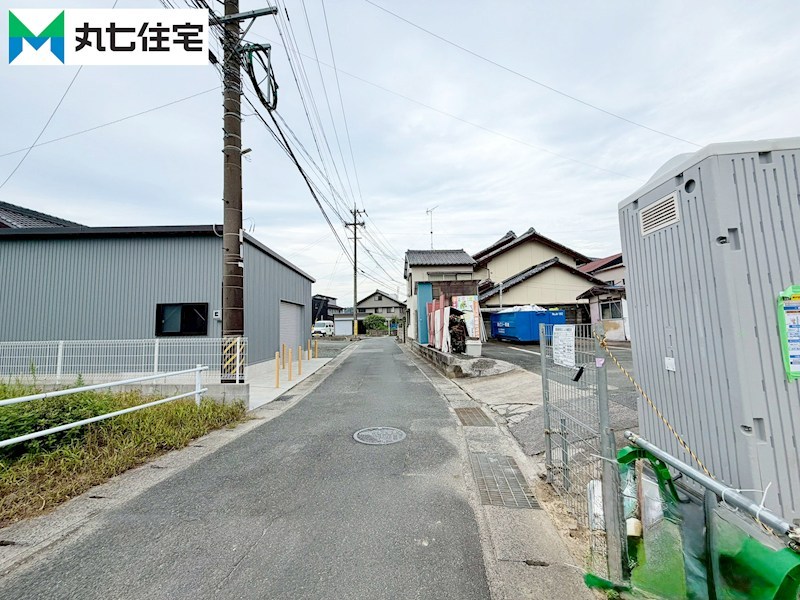 蒲郡市大塚町第14 勝川 現地写真（前面道路含む現地写真）