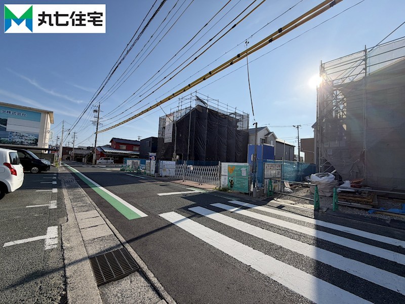 蒲郡市上本町　第1期⑦ 現地写真（前面道路含む現地写真）