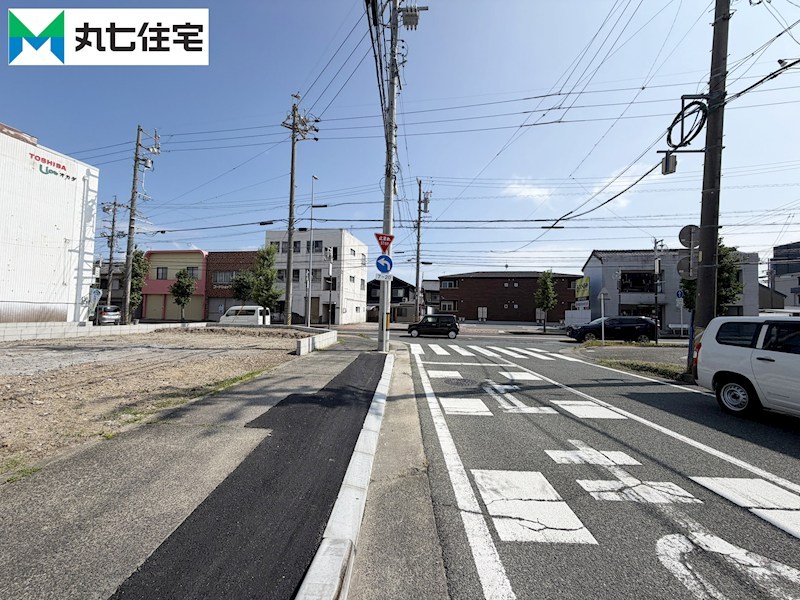 蒲郡市八百富町第1 現地写真（前面道路含む現地写真）