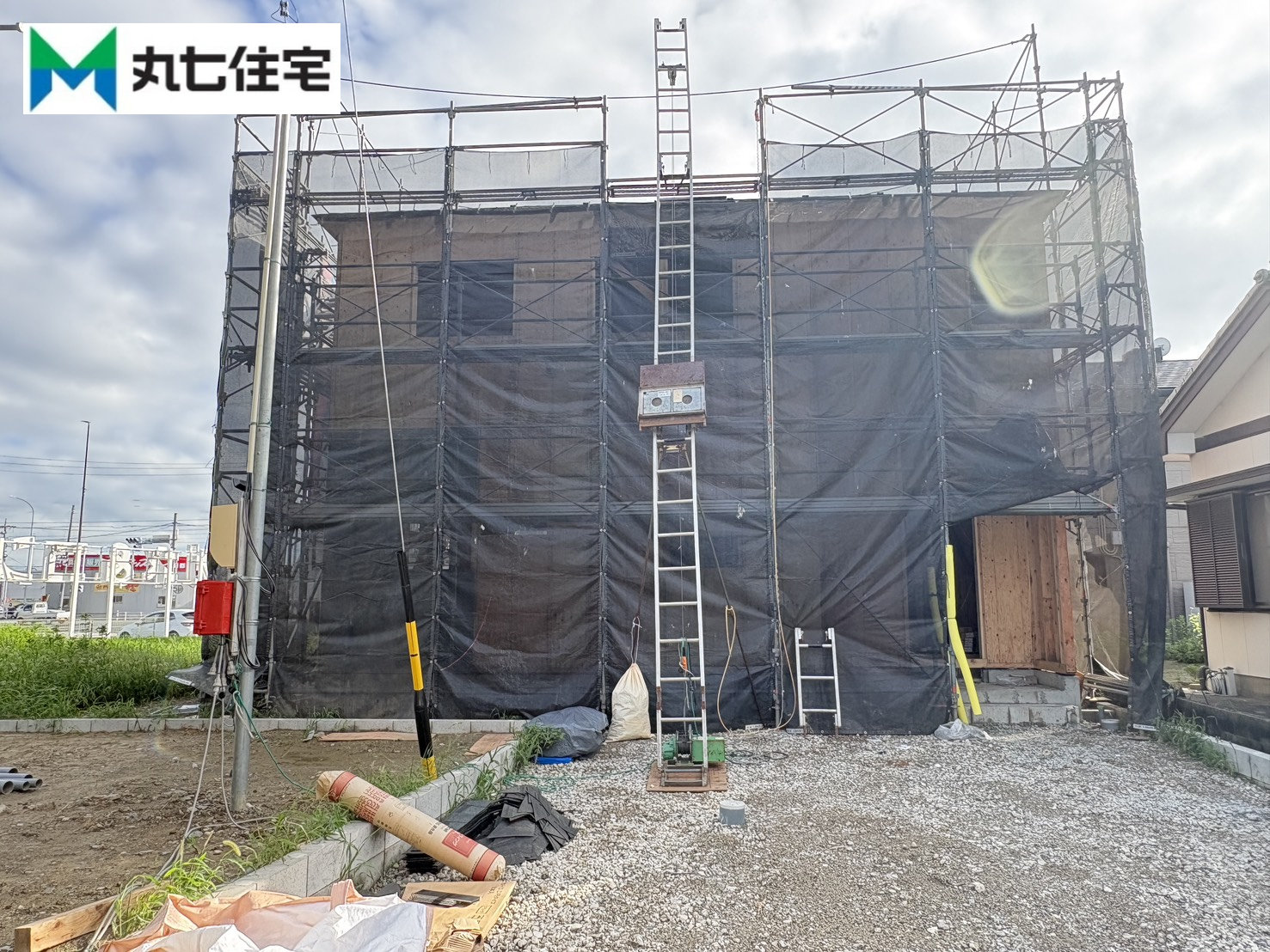 蒲郡市竹谷町　第1　4号棟  現地写真