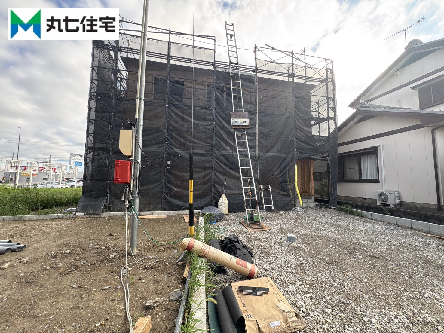 蒲郡市竹谷町　第1　4号棟  現地写真