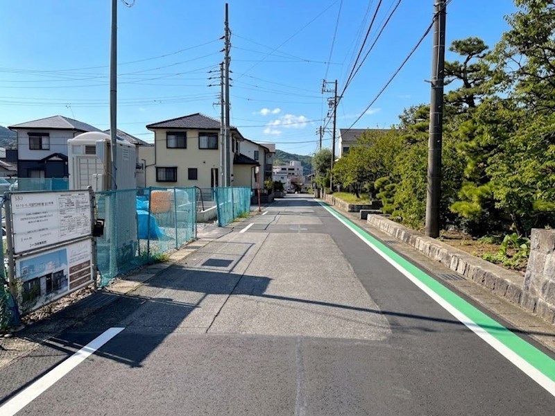 愛知県額田郡幸田町芦谷福田 現地写真（前面道路含む現地写真）