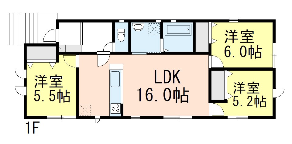 蒲郡市三谷町東4丁目　01期　② 間取図・土地図