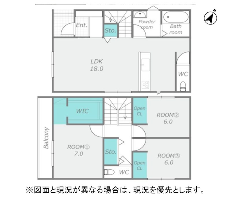 額田郡幸田町大字坂崎字迎山60番60 間取図・土地図