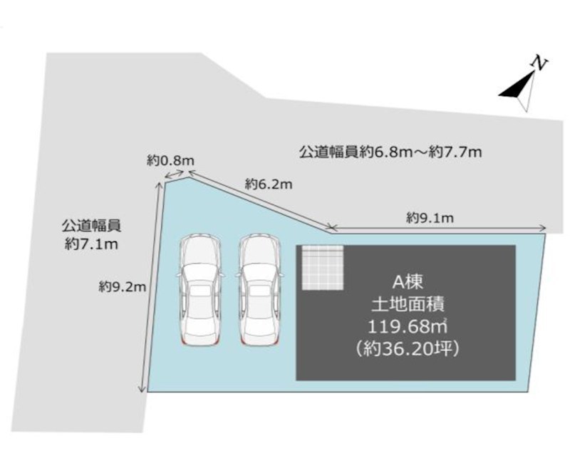 額田郡幸田町大字坂崎字迎山60番60 間取図・土地図