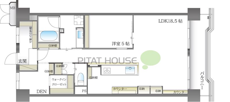藤和東加古川ハイタウンD棟 間取り図