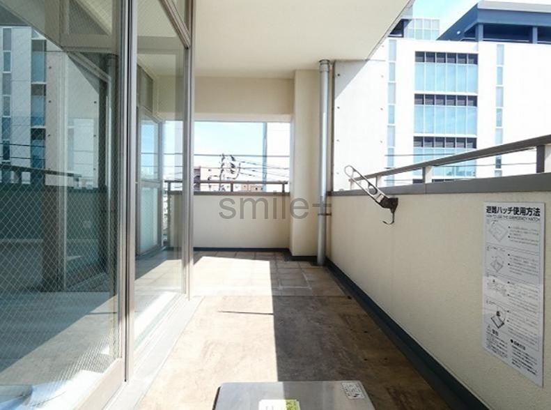 プログレス鹿田本町 現地写真（バルコニー）