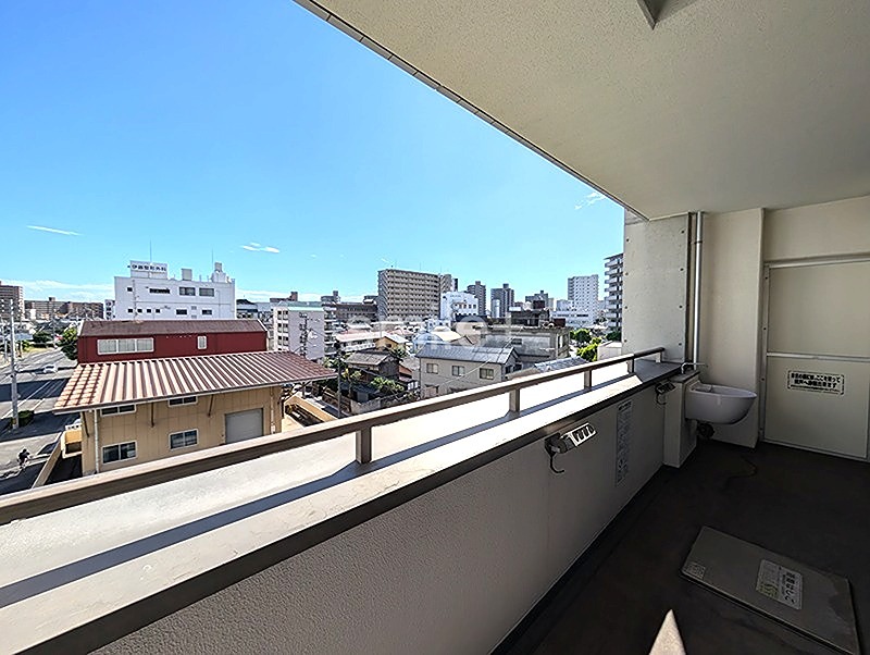 プログレス鹿田本町 現地写真（バルコニー）