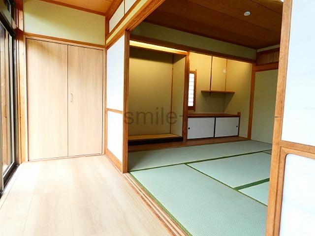 岡山市北区芳賀戸建｜フルリフォーム 内観写真（リビング以外の居室）