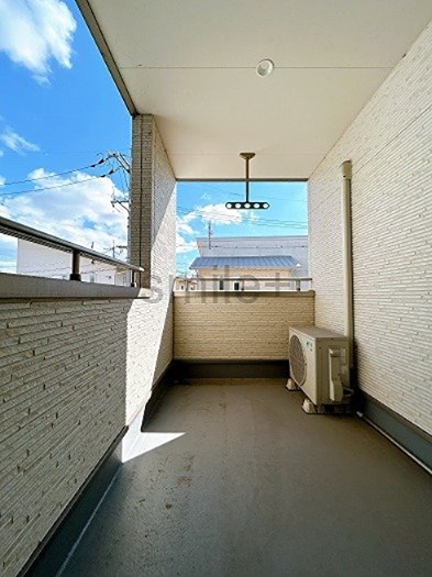 岡山市東区広谷戸建｜カバヤ施工 現地写真（バルコニー）