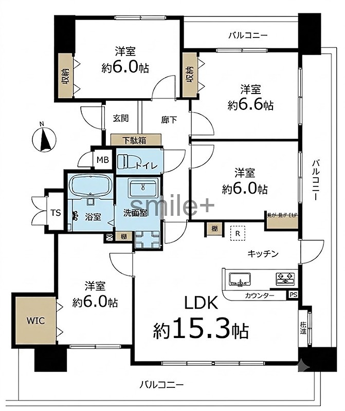 ピュア藤原西町 間取図・土地図