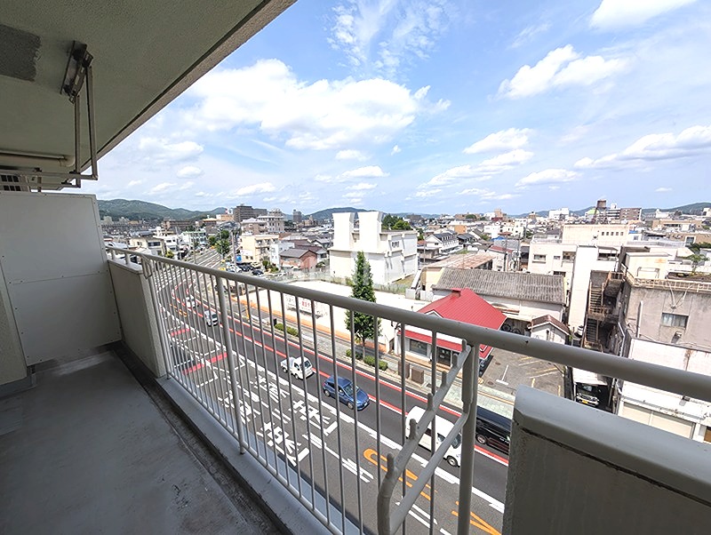 南方パークマンション 現地写真（バルコニー）
