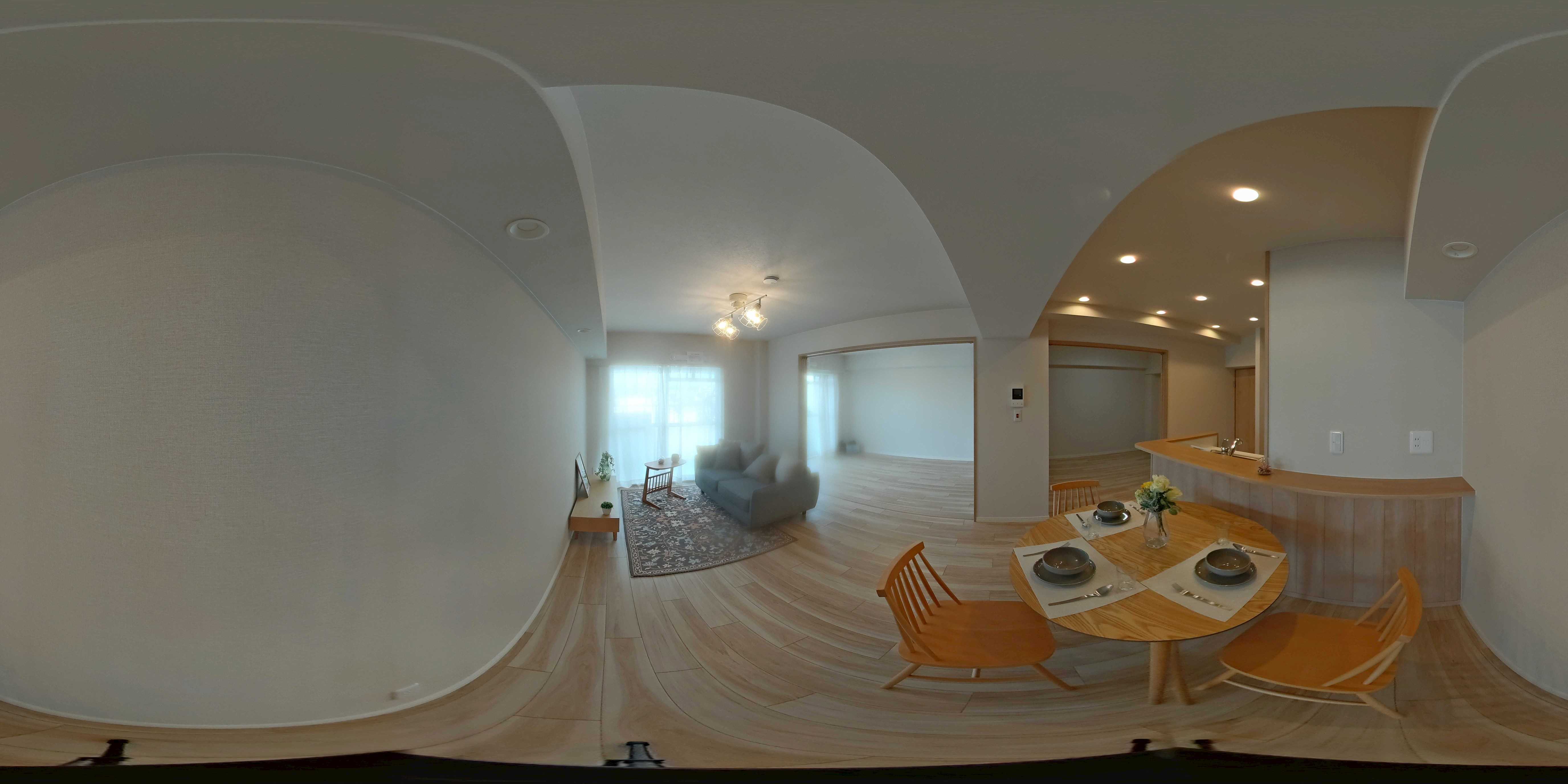 南方パークマンション 内観写真（リビング）