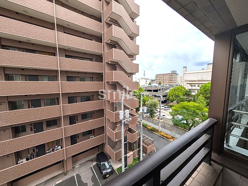 両備グレースマンション医大南 現地写真（バルコニー）