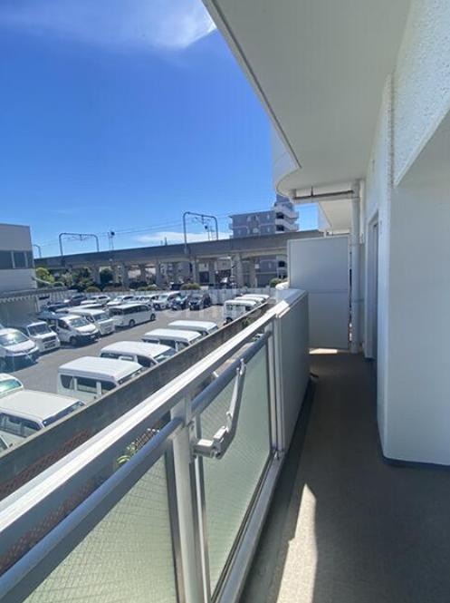 クリーンピア大元駅前 現地写真（バルコニー）