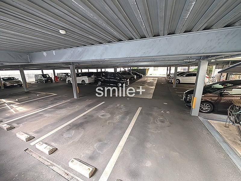 ポレスターガーデンシティ清心｜ぐるぐる動かせる360度パノラマ写真付き 共用部写真（駐車場）