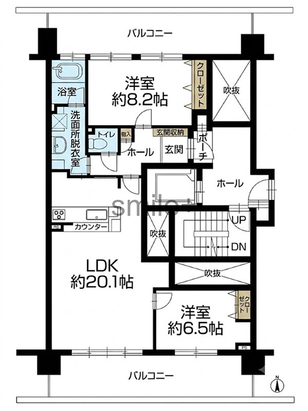 リベール古京町 間取図・土地図