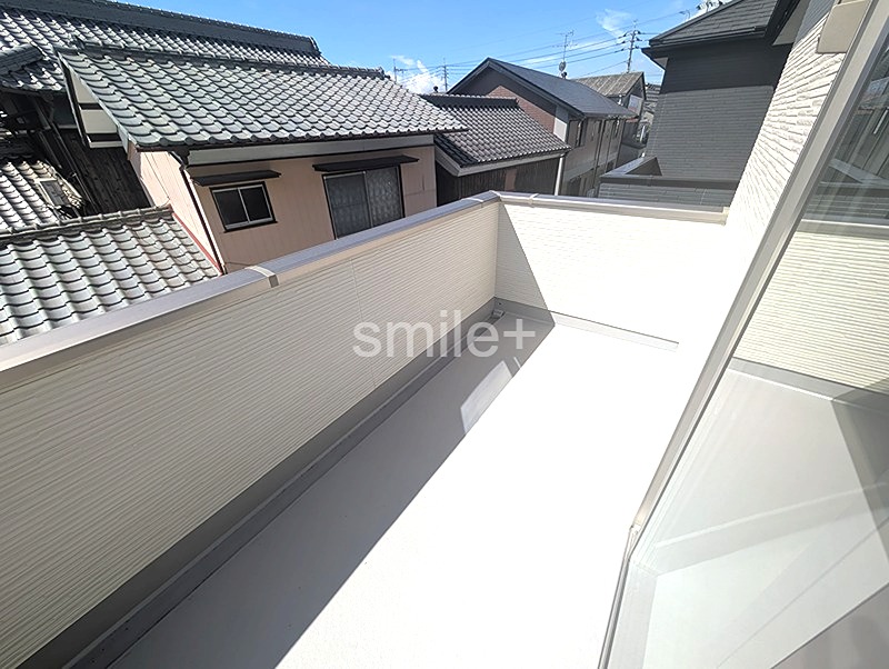 よかタウン岡山市北区久米１期＊仲介手数料無料＊360°パノラマツアー掲載中＊ 現地写真（バルコニー）