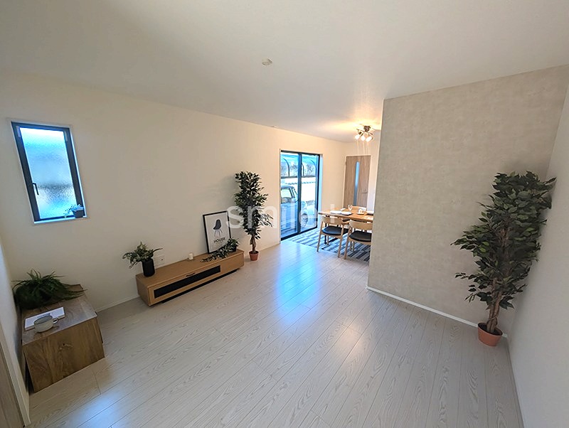 よかタウン岡山市北区久米１期＊仲介手数料無料＊360°パノラマツアー掲載中＊ 内観写真（リビング）
