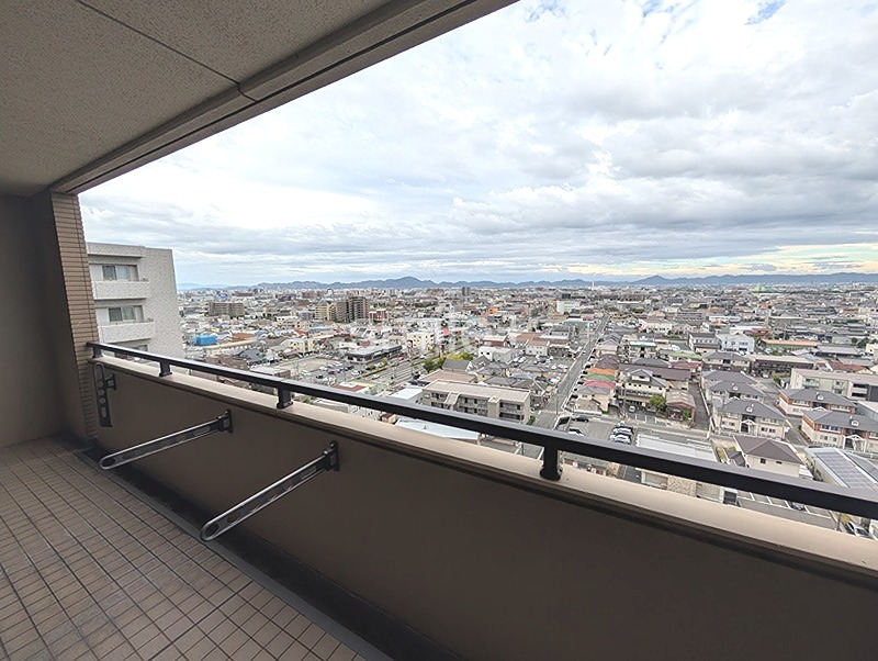 リビンコート問屋町タワー 現地写真（バルコニー）