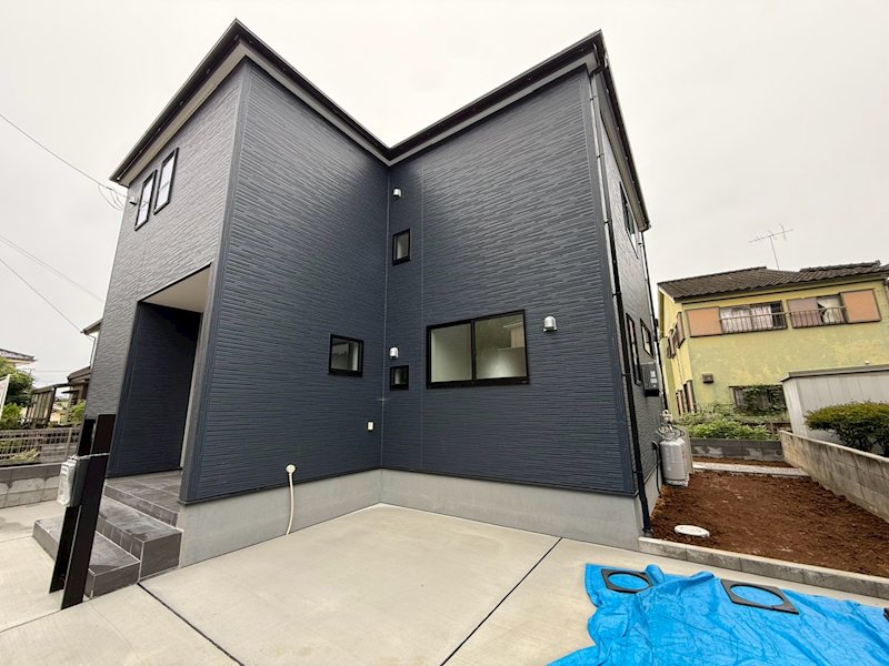 青梅市今井 1号棟 新築 現地写真（庭）