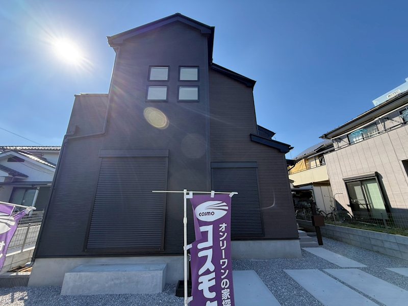 青梅市今井２期 １号棟 新築 現地写真（庭）