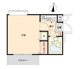アーバンヒルズ福生 ２階 / マンション 間取図・土地図