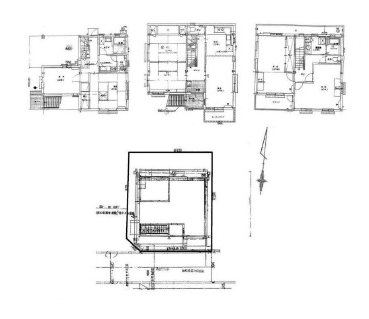 青梅市裏宿町 / 中古戸建 間取図・土地図