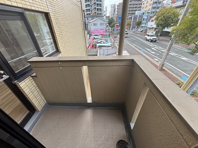 ロマネスク大濠アネックス 現地写真（バルコニー）