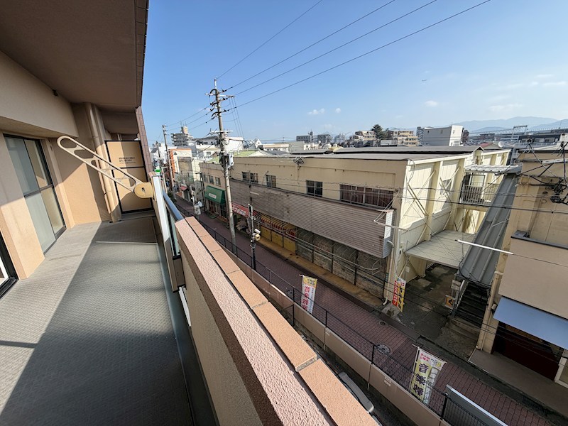 サングレート井尻駅前 現地写真（バルコニー）